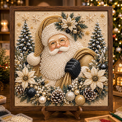 🔥 EARLY CHRISTMAS SALE 49% OFF - Christmas Santa Claus DIY Diamond Pearl Art Kit GFTOTP21402