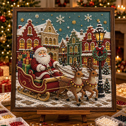 🔥 EARLY CHRISTMAS SALE 49% OFF - Christmas Santa Claus DIY Diamond Pearl Art Kit GFTOTP21402