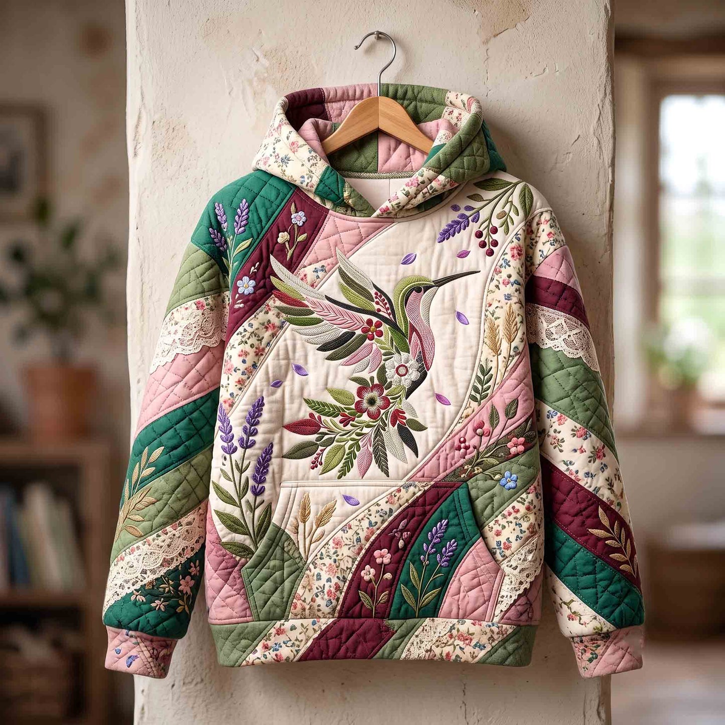 Hummingbird Garden Hoodie GFTOTP21440