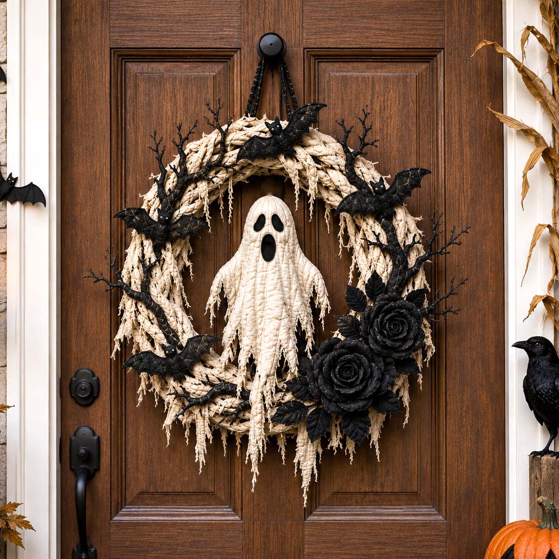 Eerie Phantom Custom Shape Quilted Door Hanger GFTOTP21492