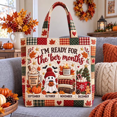 Cozy Ber Months Quilted Tote Bag GFTOTP21619