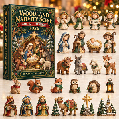 Woodland Nativity Scene Advent Calendar 2026 GFTOTP21685