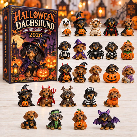 Halloween Dachshund Advent Calendar 2026 GFTOTP21695