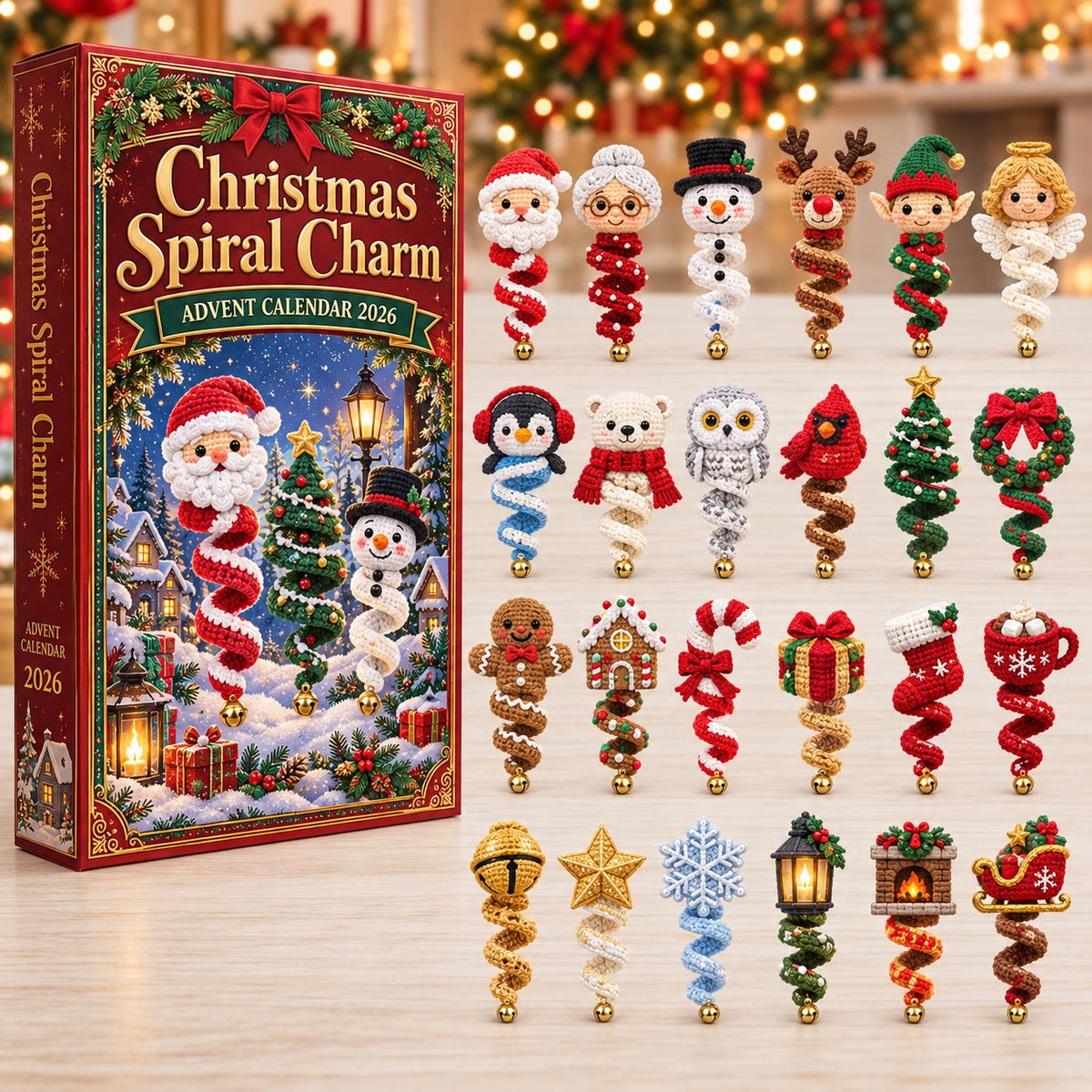 Christmas Spiral Charm Advent Calendar 2026 GFTOTP21741