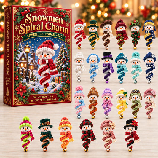 Snowmen Spiral Charm Advent Calendar 2026 GFTOTP21742