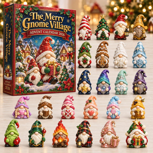 Merry Gnome Village Advent Calendar 2026 GFTOTP21744