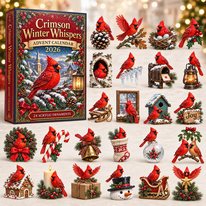 Crimson Winter Whispers Advent Calendar 2026 GFTOTP21749