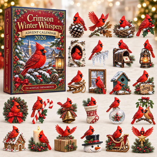 Crimson Winter Whispers Advent Calendar 2026 GFTOTP21749