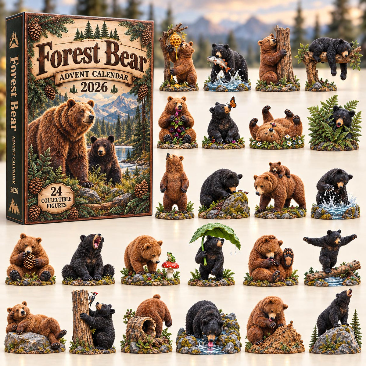 Forest Bear Advent Calendar 2026 GFTOTP21757