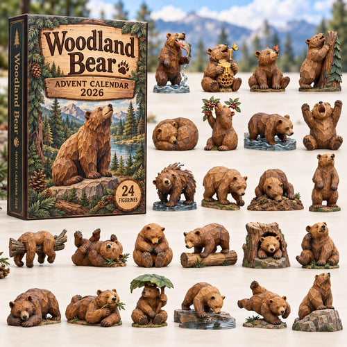 Woodland Bear Advent Calendar 2026 GFTOTP21758