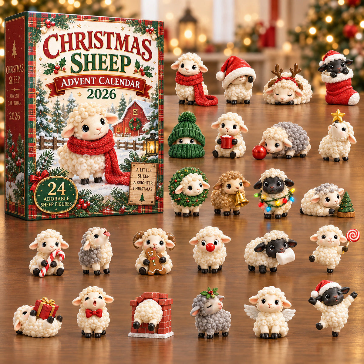 Christmas Sheep Advent Calendar 2026 GFTOTP21810