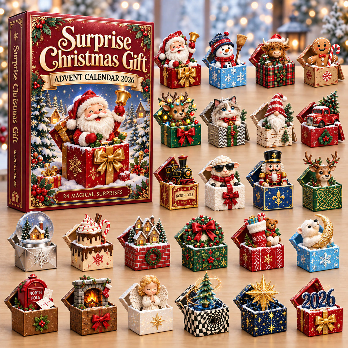 Surprise Christmas Gift Advent Calendar 2026 GFTOTP21828