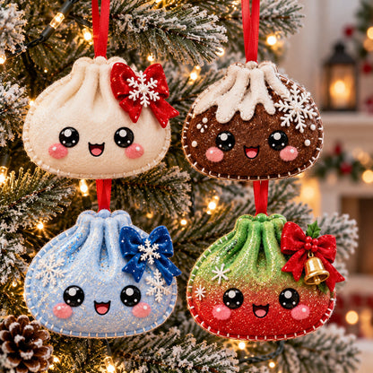 Christmas Dumpling Felt Ornament Gift Set GFTOTP21860