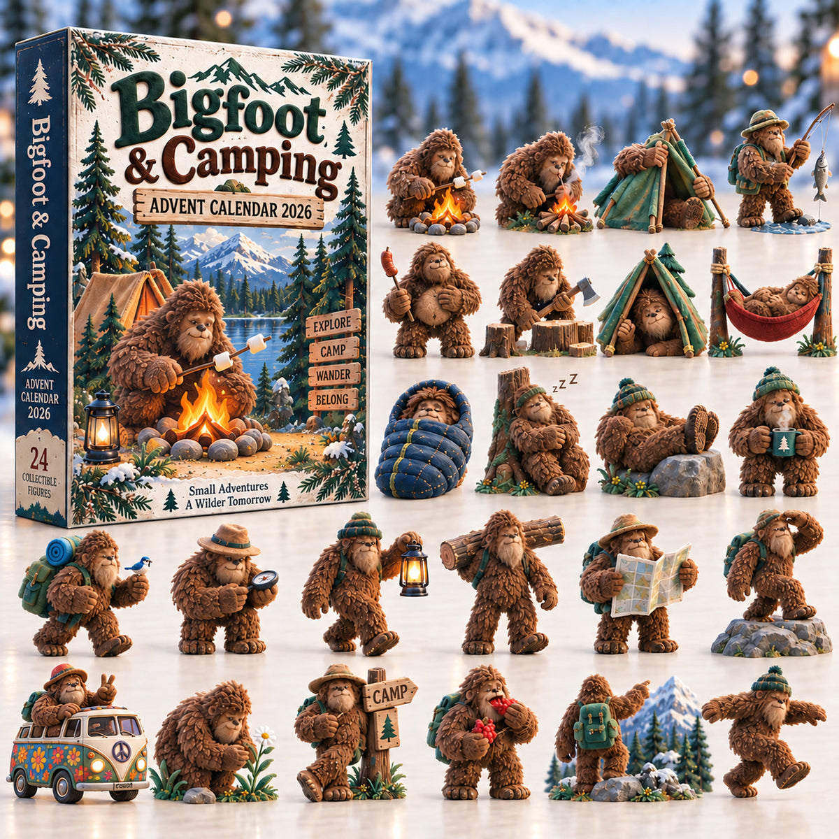 Camping Bigfoot Advent Calendar 2026 GFTOTP21893