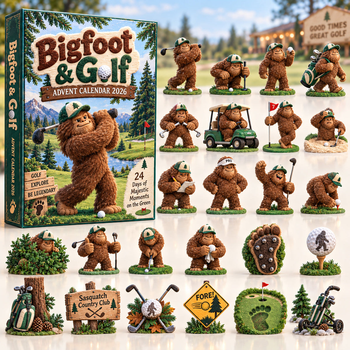 Bigfoot And Golf Advent Calendar 2026 GFTOTP21894