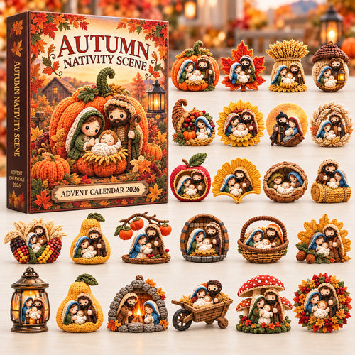 Autumn Nativity Scene Advent Calendar 2026 GFTOTP21901