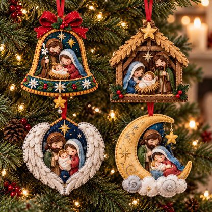Holy Nativity Felt Ornament Gift Set GFTOTP21907