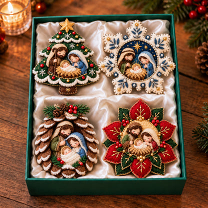 Holy Nativity Felt Ornament Gift Set GFTOTP21909