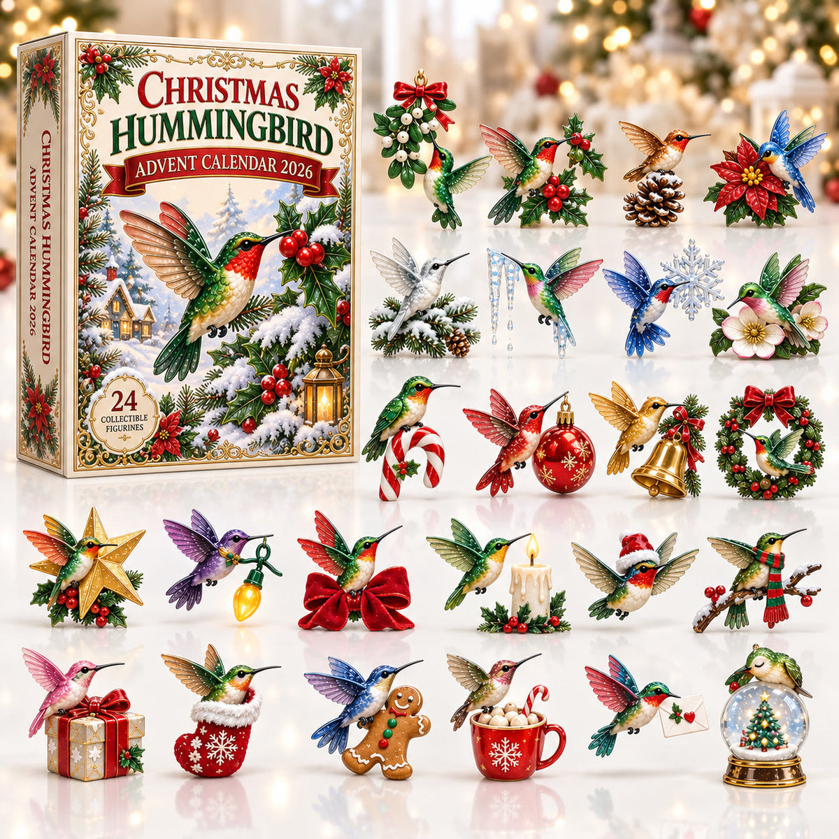 Christmas Hummingbird Advent Calendar 2026 GFTOTP21942