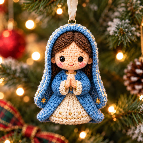 Nativity Scene Christmas Mica Ornament GFTOTP21985
