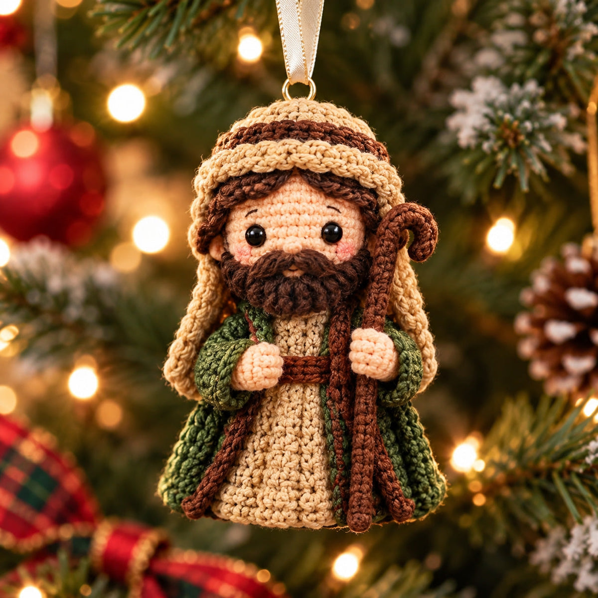 Nativity Scene Christmas Mica Ornament GFTOTP21986