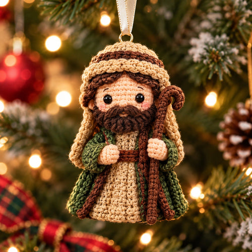 Nativity Scene Christmas Mica Ornament GFTOTP21986