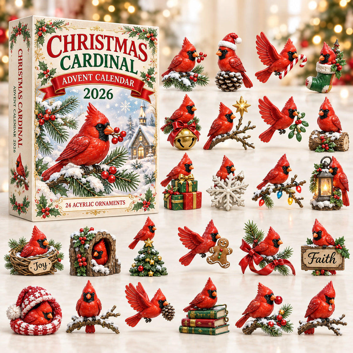Christmas Cardinal Advent Calendar 2026 GFTOTP22005