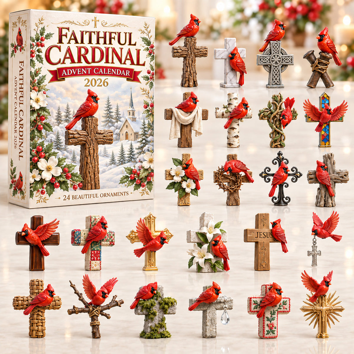 Faithful Cardinal Advent Calendar 2026 GFTOTP22007