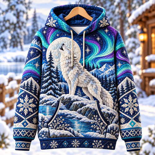 Aurora Howling Wolf Hoodie GFTOTP22135