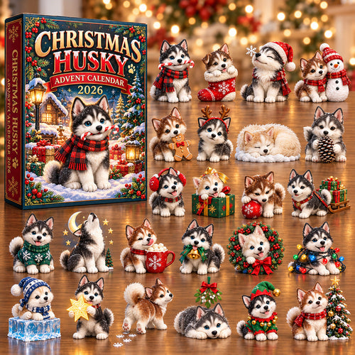 Christmas Husky Advent Calendar 2026 GFTOTP22144