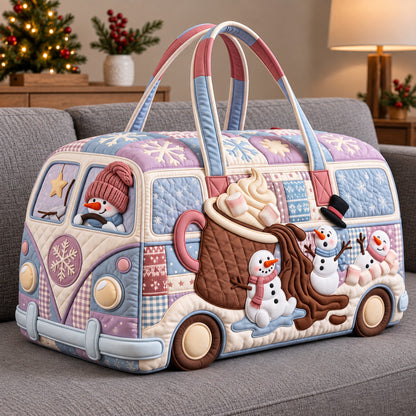 Frosty Cocoa Journey Quilted Duffle Bag GFTOTP22201