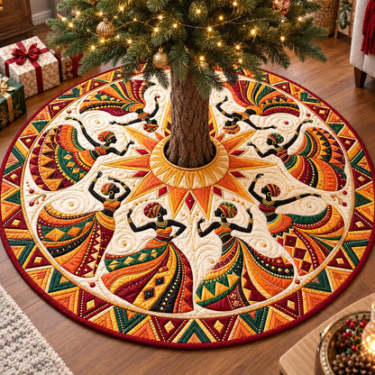 Melanin Queens Quilted Tree Skirt GFTOTP22202
