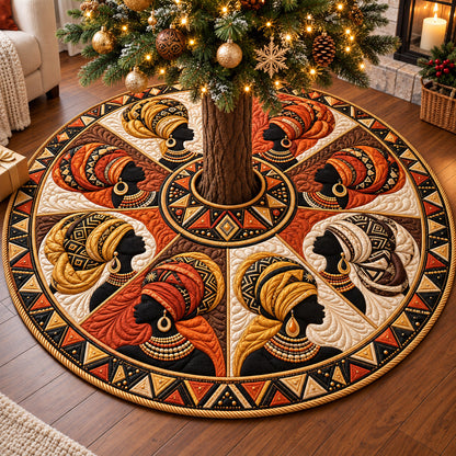 Melanin Queens Quilted Tree Skirt GFTOTP22205