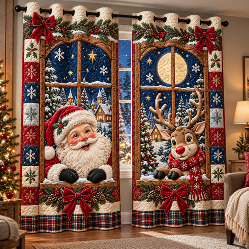 Jolly Window Quilted Curtains GFTOTP22295
