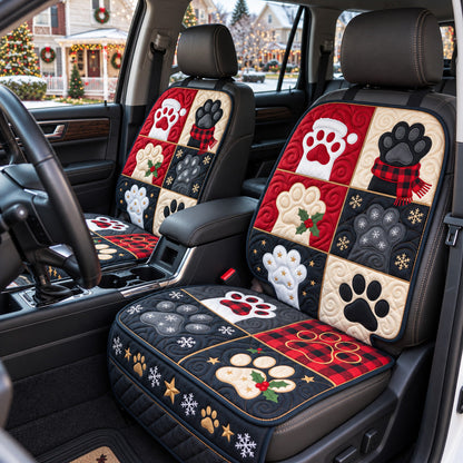 Christmas Paws Quilted Car Seat Protector GFTOTP22401