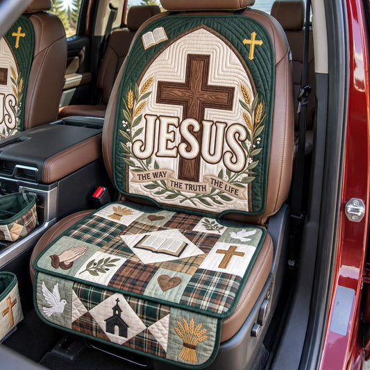 Christian Faith Quilted Car Seat Protector GFTOTP22485