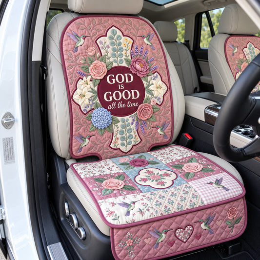 God Is Good Quilted Car Seat Protector GFTOTP22487