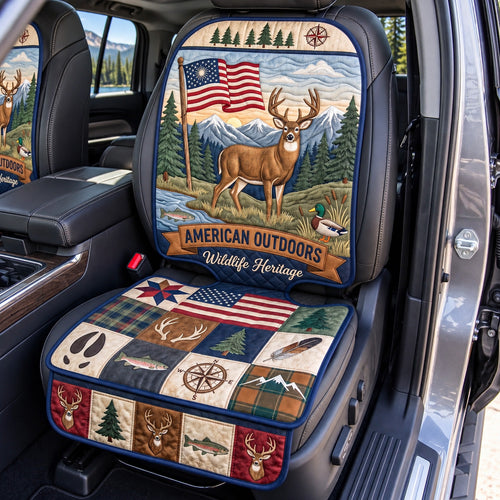 American Outdoors Heritage Quilted Car Seat Protector GFTOTP22496