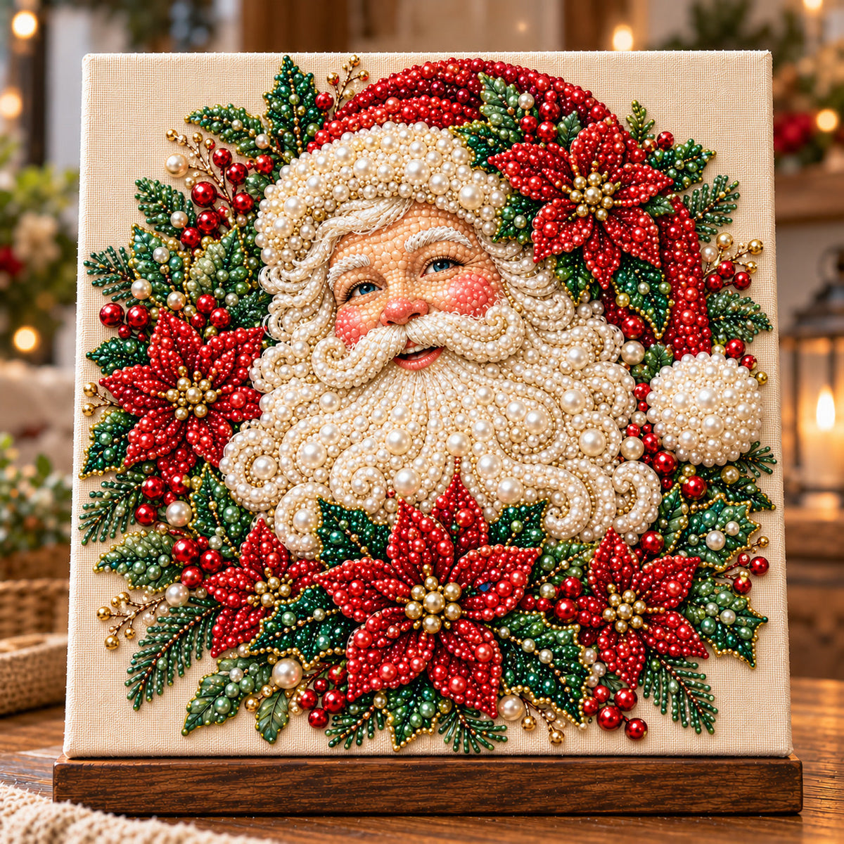 🔥 EARLY CHRISTMAS SALE 49% OFF - Jolly Santa DIY Diamond Pearl Art Kit GFTOTP23160