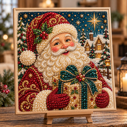 🔥 EARLY CHRISTMAS SALE 49% OFF - Jolly Santa DIY Diamond Pearl Art Kit GFTOTP23160