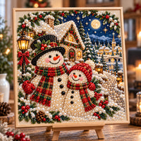 🏡 Town Snowmen
