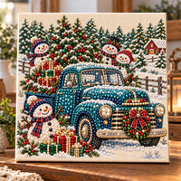 🛻 Truck Snowmen