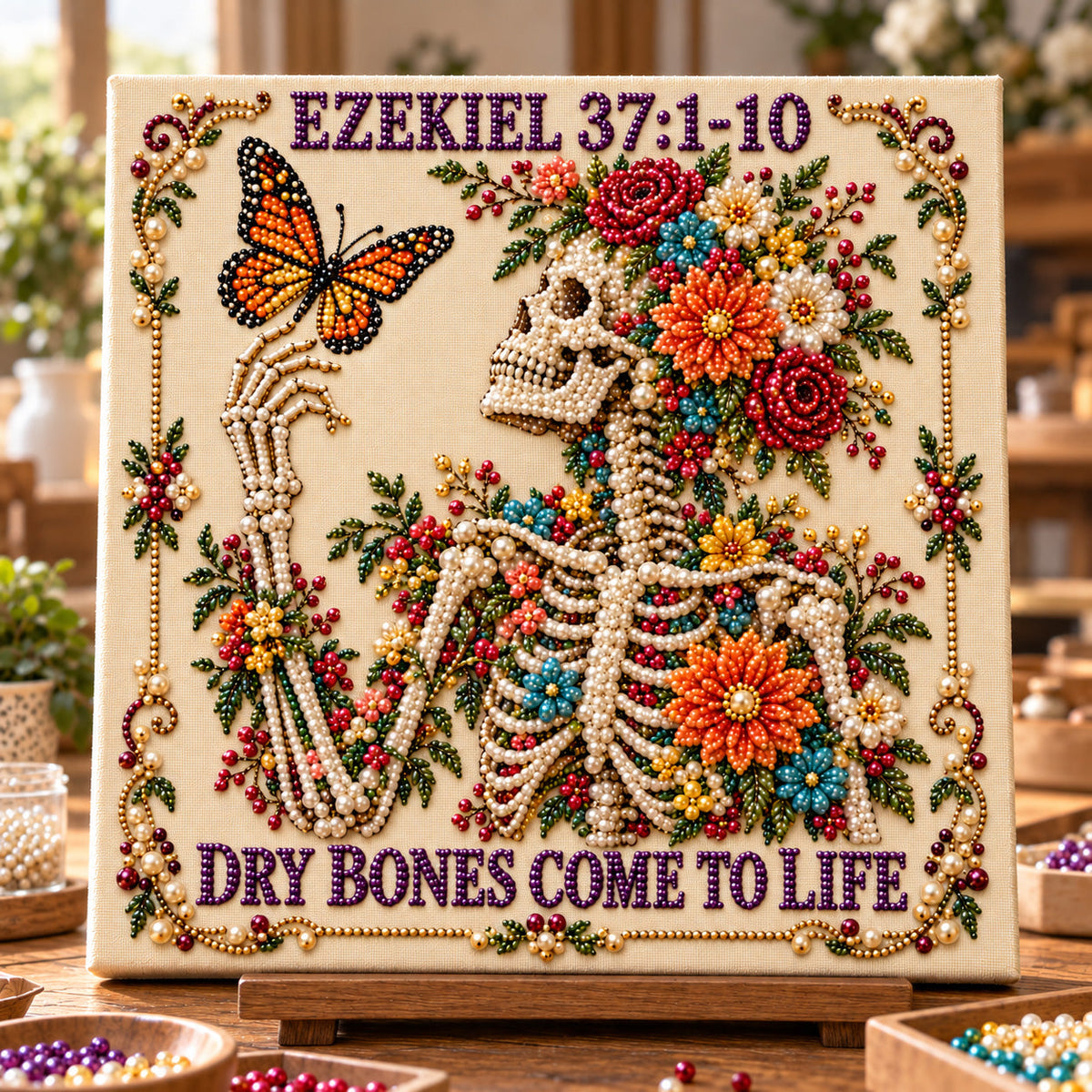 Dry Bones Revival DIY Diamond Pearl Art Kit GFTOTP23200