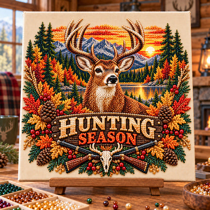 Autumn Hunting Season DIY Diamond Pearl Art Kit GFTOTP23235
