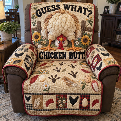 Cheeky Feather Quilted Sofa Cover GFTOTP23398