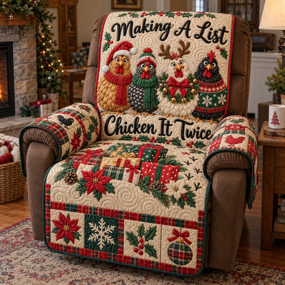 Festive Coop Quilted Sofa Cover GFTOTP23399