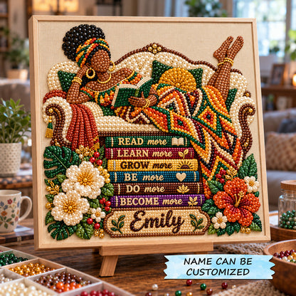 Personalized Wisdom Lounge DIY Diamond Pearl Art Kit QTCUZ GFTOTP23411