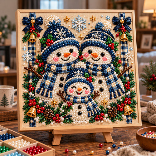 Frosty Family Joy DIY Diamond Pearl Art Kit GFTOTP23443