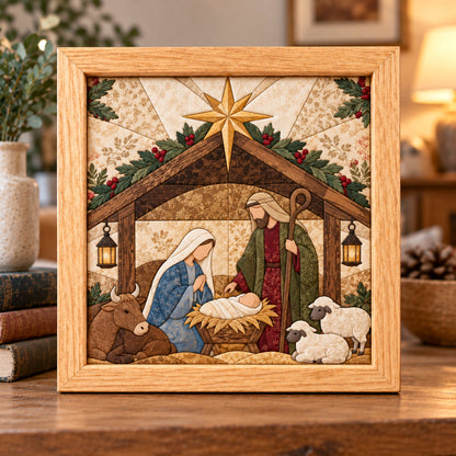 Nativity Scene DIY Kinusaiga Art Kit GFTOTP23496