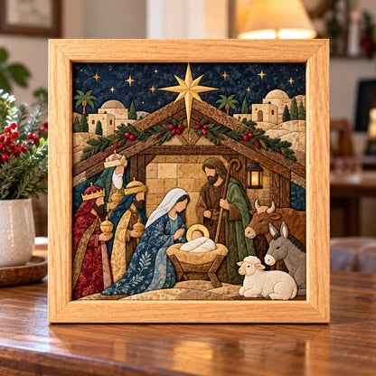 Nativity Scene DIY Kinusaiga Art Kit GFTOTP23497